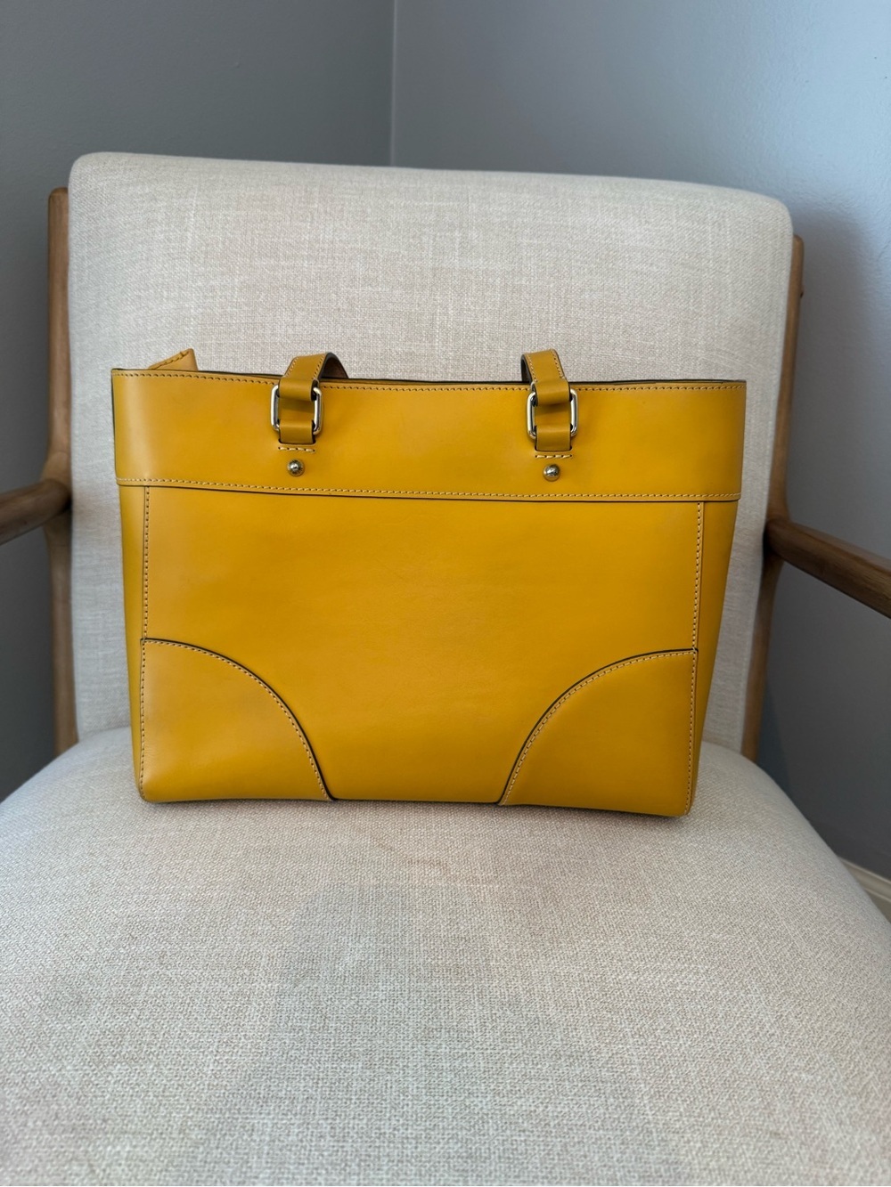 Dooney & Bourke Mila Bag in Mustard - Picture 3 of 13